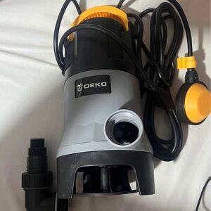 Black and Gray Submersible Pump